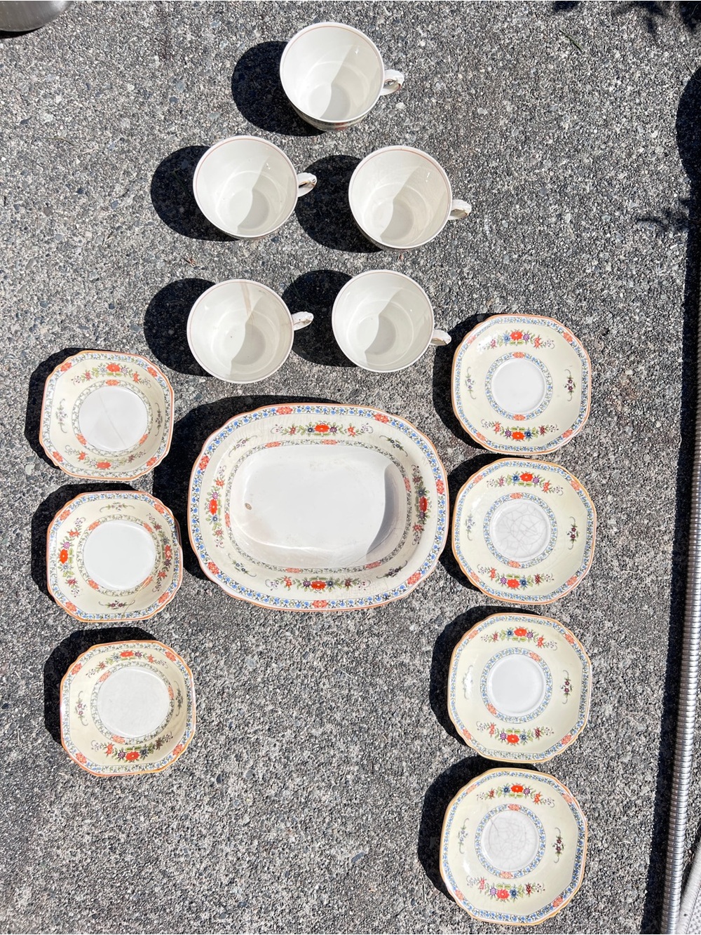 Vintage Wedgwood and Co Somerset partial China set. - priced to sell